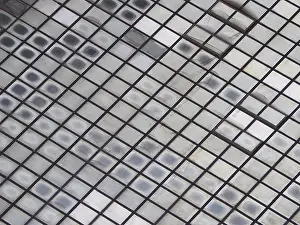 Empty Copy Space Prints: Translucent tiled glass texture background
