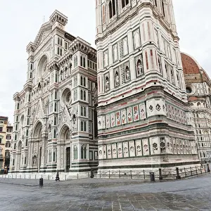 Giotto's Campanile and Duomo Print, Florence Morning