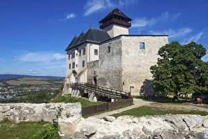 Prints of Trencin Castle, Trencin, Slovakia Tren?n Castle, Trencin, Slovakia Castle Prints: Trencin Castle Print, Trencin, Slovakia