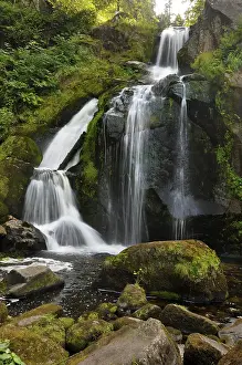 Black Forest Landscape Prints: Triberg waterfall