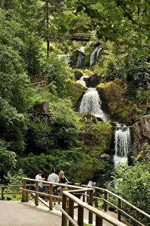 German Countryside Scenery Prints: Triberg waterfall