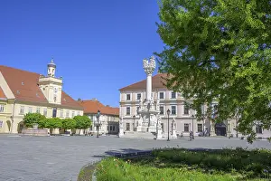 Prints of Trinity Column on the main square of Tvrđa, Osijek, Osijek-Baranja County, Croatia Trinity Column on the main square of Tvr?a, Osijek, Osijek-Baranja County, Croatia Osijek Prints: Trinity Column Print - Tvr?a, Osijek-Baranja County, Croatia