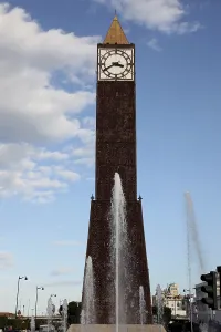 Deserted City Architecture Prints: Tunis Clock Tower