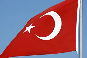 National Flags Prints: Turkey flag