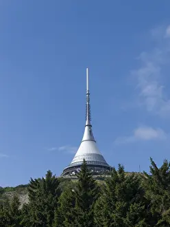 Prints of TV tower and Hotel Jestěd, Jeschken, Liberec, Czech Republic TV tower and Hotel Jet?d, Jeschken, Liberec, Czech Republic Liberec Prints: Print of TV Tower and Hotel Jestřáb, Jeschken, Liberec