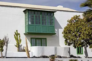 Traditional Spanish Architecture Prints: Typical architecture on Lanzarote