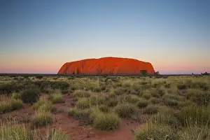 Evening Light Photography Prints: Uluru at Sunset