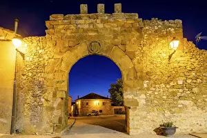 Deserted Spanish Fortification Prints: Upper arch - eastern gate, Medieval walled complex