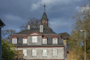 Castle Tower Germany Prints: Part of the Upper Castle with castle tower