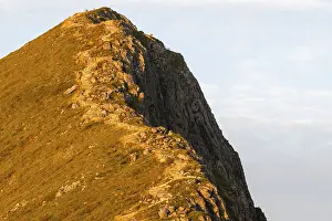 Stone Staircase Norway Prints: Upper section of the Rorsethornet stone staircase