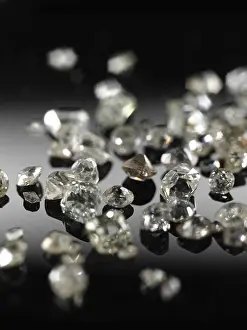Gemstone Further Processing Prints: Many valuable diamonds, some rough