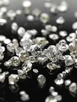Gemstone Further Processing Prints: Many valuable diamonds, some rough