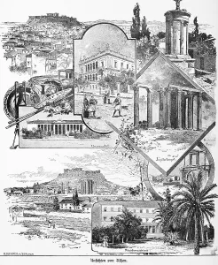 Temple Of Jupiter Prints: Various sights, Temple of Jupiter