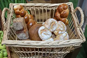Diverse Bread Types Prints: Various types of bread