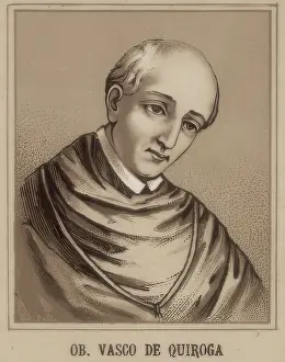 Mexican History Prints: Vasco de Quiroga