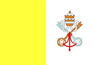 Vatican Flag Prints: Vatican flag
