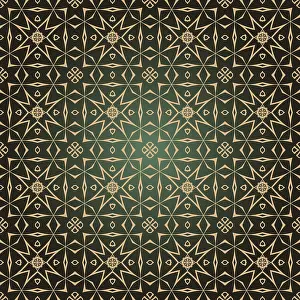 Geometric Seamless Pattern Prints: Vector seamless pattern. Modern stylish texture