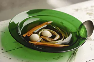 Leafy Green Vegetables Prints: Vegetable soup