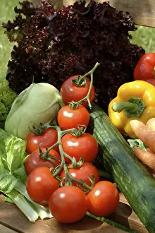 Colorful Garden Plants Prints: Vegetables