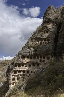 Ancient Civilization Heritage Prints: Ventanillas de Combayo tombs, Cajamarca