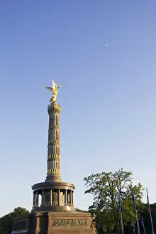 Germany's Historic City Centre Prints: Victory Column in Berlin