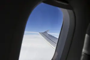 Aviation Photography Prints: View from aircraft window