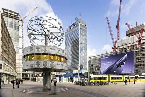Alexanderplatz Berlin Prints: View of Alexanderplatz in Berlin