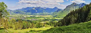 Open Air Countryside View Prints: View from the Breitenbachhutte