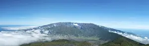 Blue Sky Spain Prints: View of the Caldera de Taburiente