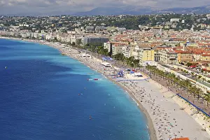 Prints of View from the castle hill, Nice, Departement Alpes-Maritimes, Provence-Alpes-Cote d'Azur, France View from the castle hill, Nice, Dpartement Alpes-Maritimes, Provence-Alpes-Cte d'Azur, France Alpes Prints: View from the Castle Hill Print, Nice, France