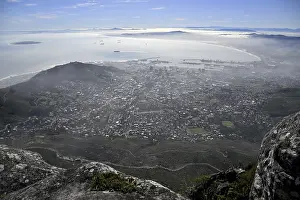 Table Mountain View Prints: View of the city from Table Mountain