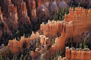 Rocky Formation Photography Prints: View of coloured rock formations
