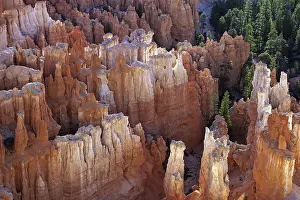 Coloured Rock Formations Prints: View of coloured rock formations