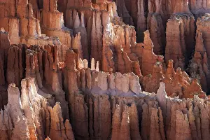 Fairy Chimneys Utah USA Prints: View of coloured rock formations
