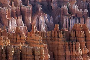Natural Geological Formation Prints: View of coloured rock formations