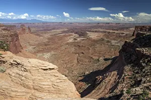 Eroded Landscape Prints: View of eroded landscape from Mesa Arch
