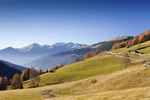 Deserted Alpine Pasture Prints: View into the Gedrumtal Valley