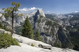 Yosemite National Park USA Prints: View from Glacier Point to Half Dome
