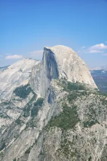 California Mountain Range Prints: View from Glacier Point to Half Dome