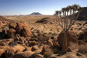 African Mountain Range Prints: View from the Great Spitzkoppe