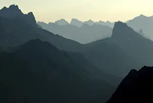 Austrian Alps View Prints: View of the Karwendel Range, Ehrwald