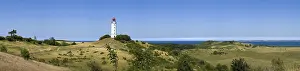German Lighthouses Prints: View of the lighthouse Dornbusch