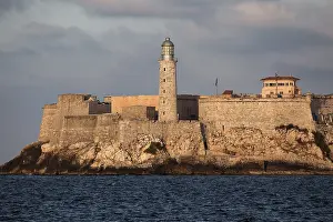 Cuba Travel Photography Prints: View on lighthouse and Morro Castle