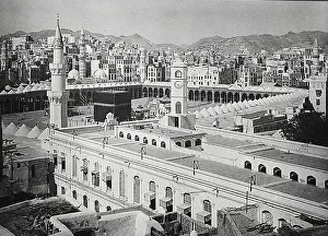 Digitally Restored Print of Mecca's Kaaba, c. 1910