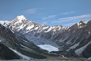 New Zealand Landscape Prints: View of Mount Cook and Hooker Valley
