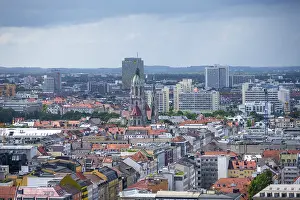 Bavarian Landscape Prints: View over Munich