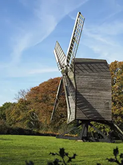 Northern Europe Landscapes Prints: View of Nutley Windmill in the Ashdown Forest