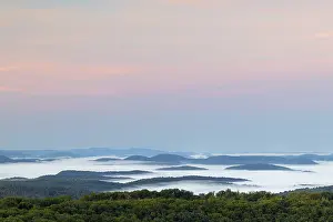 Low Mountain Landscape Photo Prints: View over the Palatinate Forest
