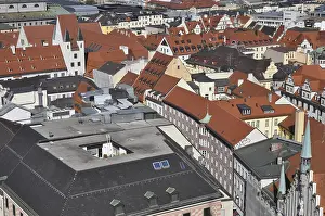 Southern Germany Old Town View Prints: View, panorama, panoramic view
