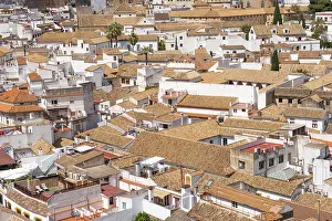 Deserted City Streets Spain Prints: View of rooftops, Cordoba